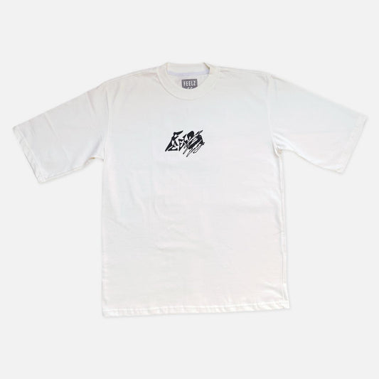 Camiseta Oversized Onça Off-White