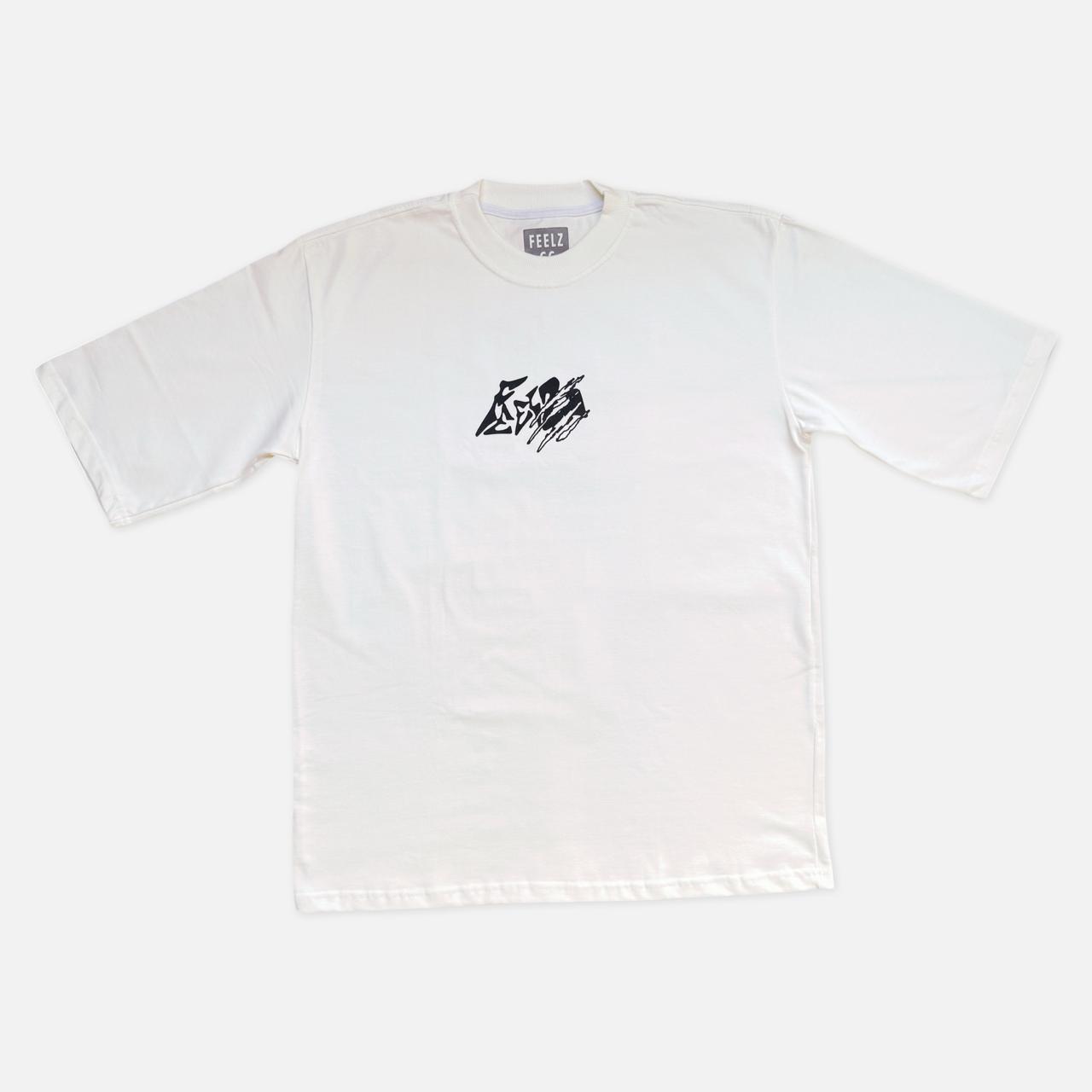 Camiseta Oversized Onça Off-White